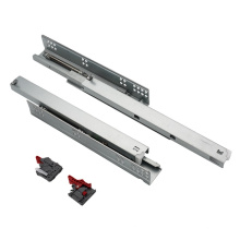 Filta hardware China factory bottom mounted telescopic channel drawer slide soft closing heavy duty